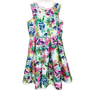 Pippa & Julie Big Girls Floral Occasion Dress - Size 16